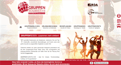 Desktop Screenshot of gruppentouristik.com